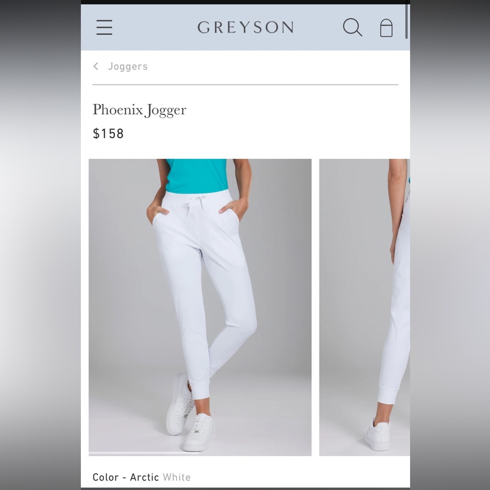 Greyson Phoenix Jogger - color is Dove